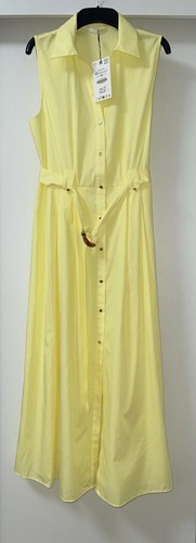 Zara yellow sleeveless - zara,