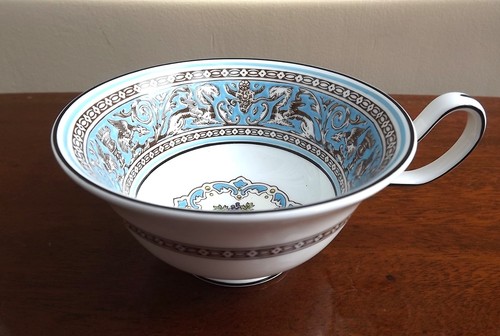 Single peony shape teacup - ,