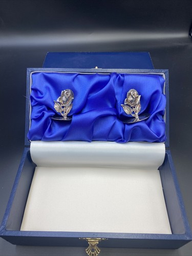 Pair sterling silver - of,