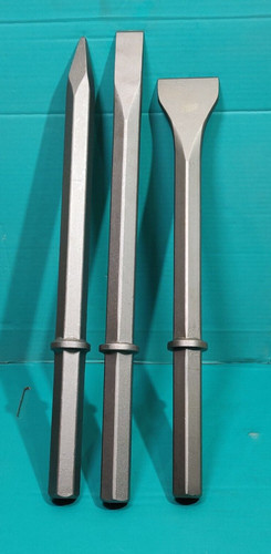 3pc 32mm hex - breaker, chisel