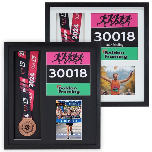 Large marathon medal display - medal,