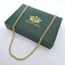 9ct Gold XP 5mm Smooth Belcher