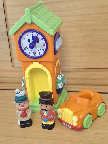 Elc happyland town clock - clock, tower