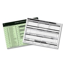 ENGINEER GAS SAFETY CHECK RECORD INSPECTION REPORT CERTIFICATE PAD 25 SET BOOK