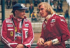 JAMES HUNT & NIKI LAUDA -