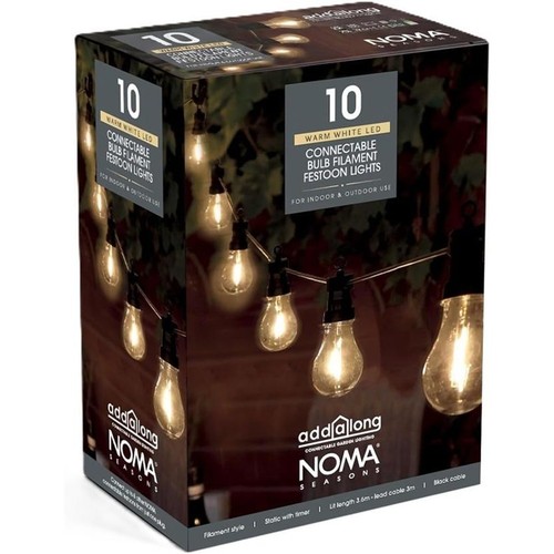Festoon lights warm white - warm,