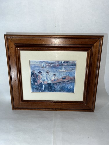 Vintage wooden thick picture - wooden,