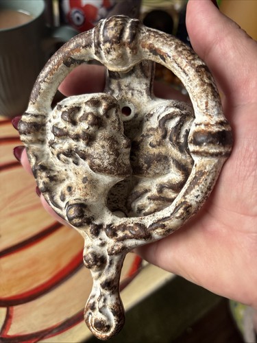 Vintage cast iron door - ,