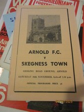 1966-67 Arnold Town v Skegness