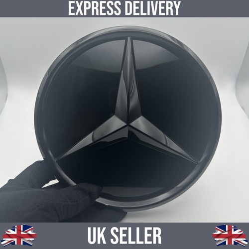 Mercedes benz gloss - mercedes, black