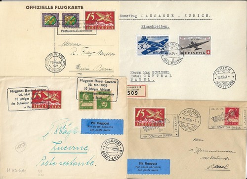 Lot letters airmail mix - lot,