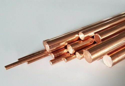 Copper bar round rod - copper,