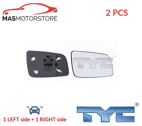Rear view mirror glass pair - view,