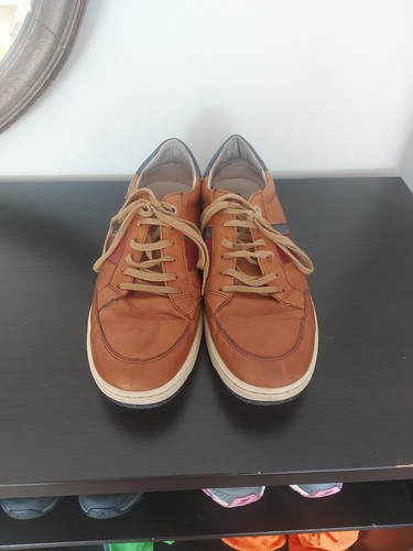 Pikolinos mens leather trainer - mens,