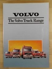 Volvo F12 N12 F10 N10 N7 F7 F6 F6S F4 Brochure 1983 English Brochure Catalogue