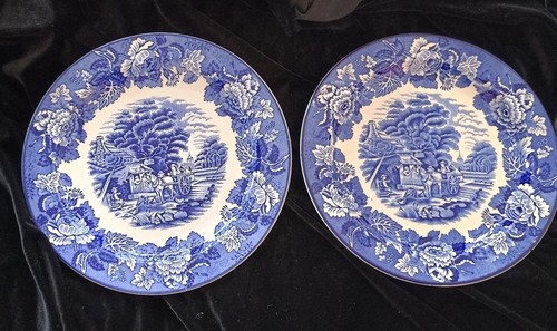 Enoch woods ware blue white - ware,