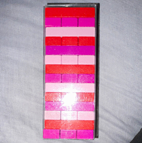 Jenga valentines day - jenga, wooden