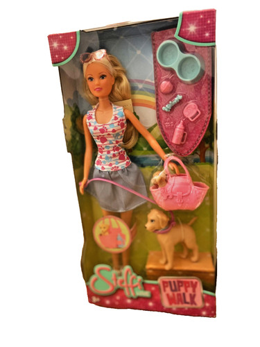 Steffi love puppy walk doll - steffi,