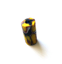 Romano-Egyptian Mosaic/ Polychromatic Tubular Glass Bead