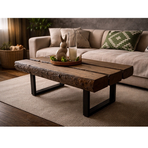 Handmade rustic coffee - table, |