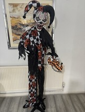 Large Jester Clown Animatronic