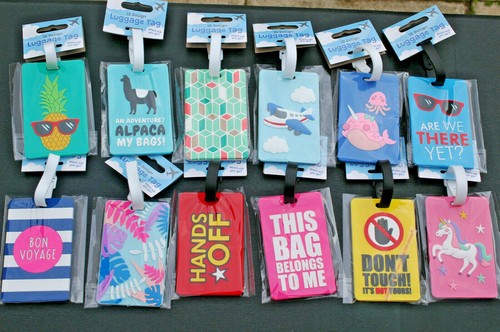 Cute luggage baggage tags - luggage,