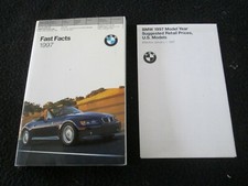 1997 BMW Fact Book Brochure Z3
