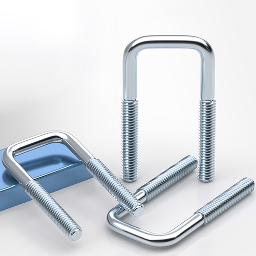 Square bolts nuts - square,