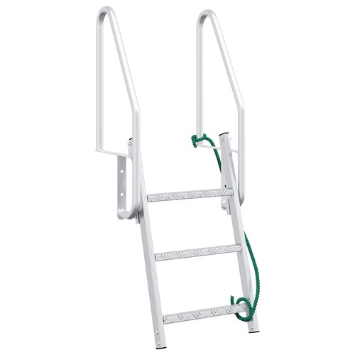 Dock ladder silver - dock,