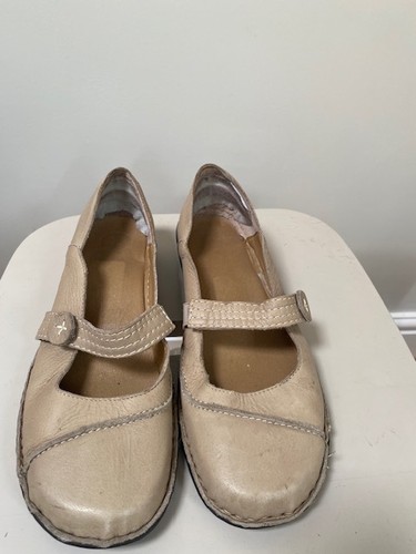 Clarks ladies leather beige - clarks,