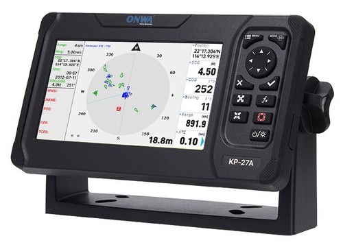 Onwa 27a chart plotter - chart, 7"