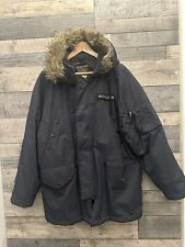 Men's Nickelson Hooded W/Proof Coat, Size L, Many Pockets, Excellent Condition.