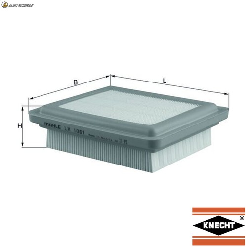 Air filter 1061 for - filter, lx