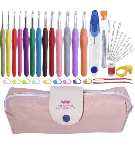 38pcs crochet hooks set - crochet,