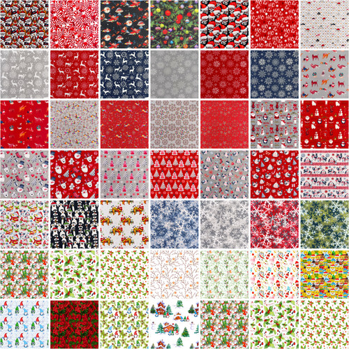 100 cotton christmas fabric - 100%,