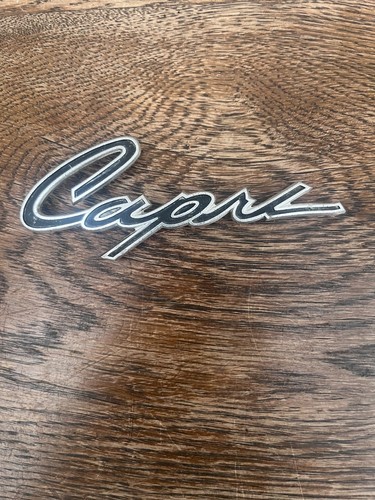 Ford capri mk1 - script, badge