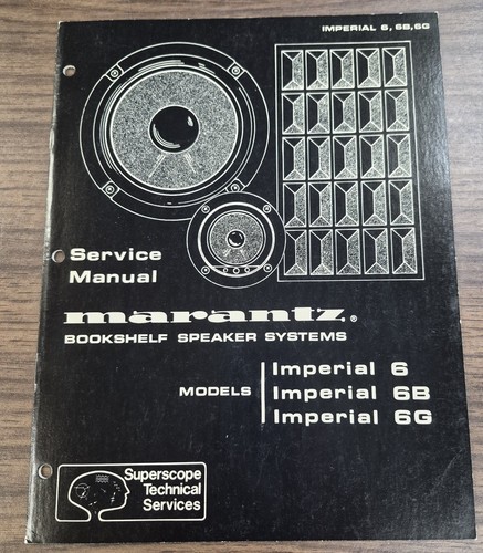 Marantz imperial 6g - marantz, 6b,