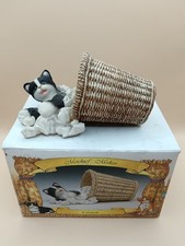 The Leonardo Collection Mischief Maker Cat Figurine 7cm Tall Boxed