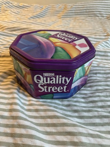 Quality street tin vintage - street,
