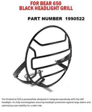 "BLACK HEADLIGHT GRILL" FIT FOR ROYAL ENFIELD BEAR 650