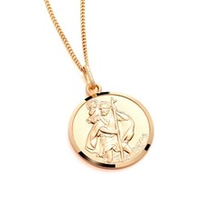 9ct Yellow Gold on Silver St