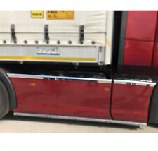 7 pcs Stainless Steel Side Skirt Top Trims For New Gen Scania 2017+ R / S Series