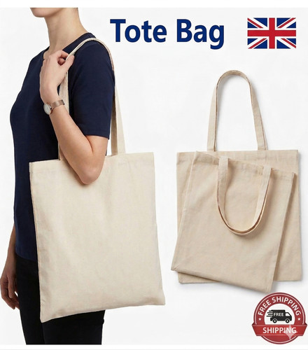 Plain cotton tote bag - tote,