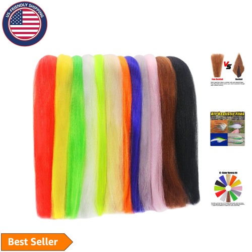 Faux bucktail fly - fly, tying