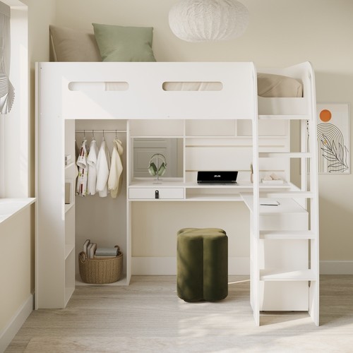 High sleeper loft bed - sleeper,