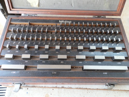 Mitutoyo imperial slip gauge
