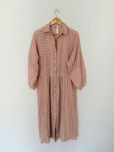 Zara dress womens pink - dress, m