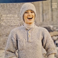 Pingouin 7664 Dk hat Sweater