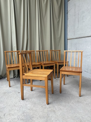 Vtg mid century set - mid, solid