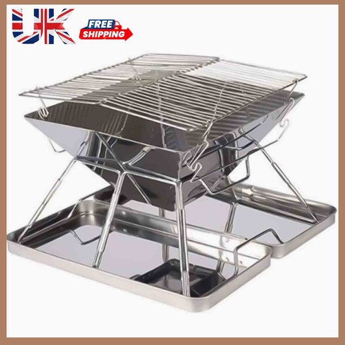 Foldable fire pit grill - foldable,